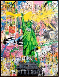 Liberty by Mr. Brainwash - Original on Canvas sized 50x66 inches. Available from Whitewall Galleries